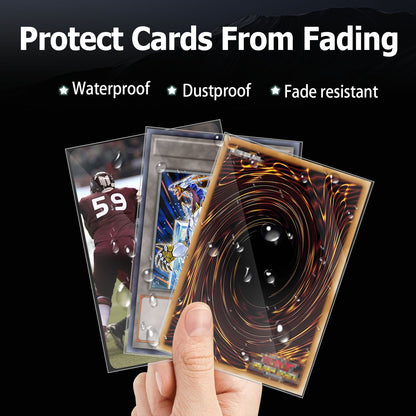 1000 Protetores Internos para Cartas Perfect Fit MTG/YGO, Cartas Colecionáveis, Cartas Esportivas, Protetores Internos Macios, Suaves e Resistentes