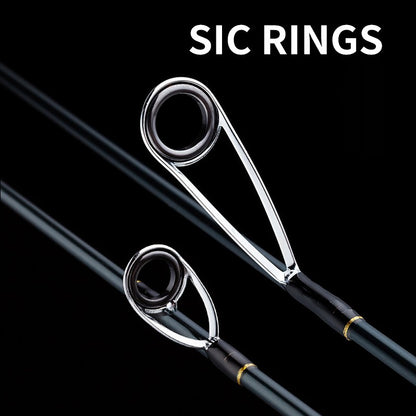 Vara de pesca de truta L+UL Dicas de vara de pesca leve para trutas Vara de pesca giratória/casting Isca de pesca Isca de pesca de polvo Lula de pesca