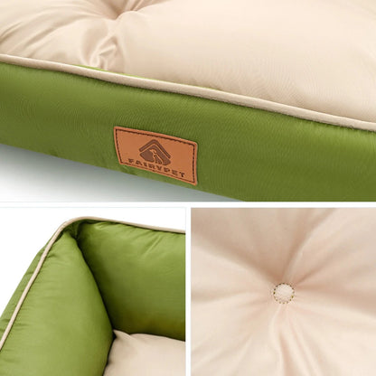 Cama de cachorro grande à prova d'água de tecido Oxford Cama de cachorro à prova d'água para cães pequenos/médios/grandes Cama de gato de inverno Tapete macio para animais de estimação para dormir