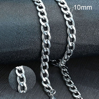 Vnox Colar Masculino Cubano Elo Corrente Aço Inoxidável Preto Cor de Ouro Gargantilha Masculina Colar Joias Presentes para Ele