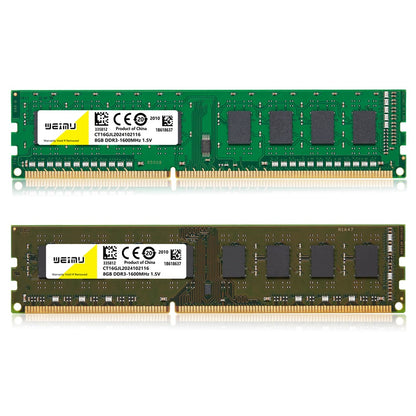 Memória Ram DDR3 4GB 8GB Desktop 1066 1333 1600 1866Mhz PC3 1.5V 8500 10600 12800 240Pinos Non-ECC DIMM Para Intel & AMD