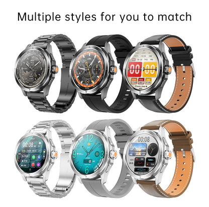 Novo Para Xiaomi S4 Ultra Outdoor Sports Smart Watch Masculino 1,53 polegadas AMOLED NFC GPS Bússola Frequência cardíaca À prova d'água Chamada BT Smartwatch
