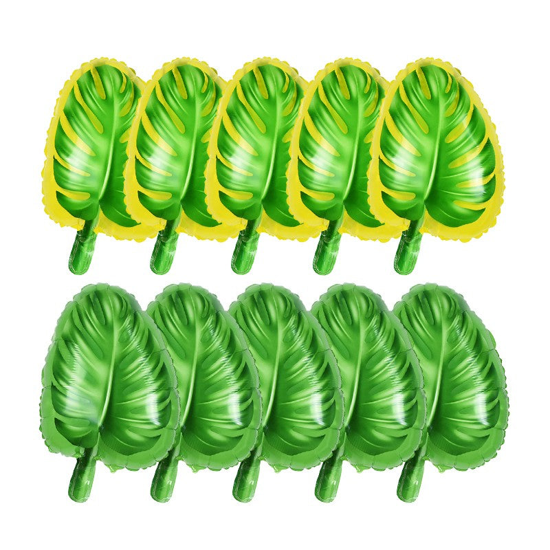 1/5pcs Tropical Balloon Hawaiian Balloons Luau Summer Helium Balloons for Birthday Hawaii Aloha Beach Pool Party Decorations