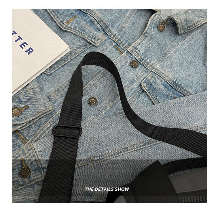 Travel bag Men's and women's tote bag Large capacity travel duffel Yoga exercise  Oxford cloth waterproof fitness bag