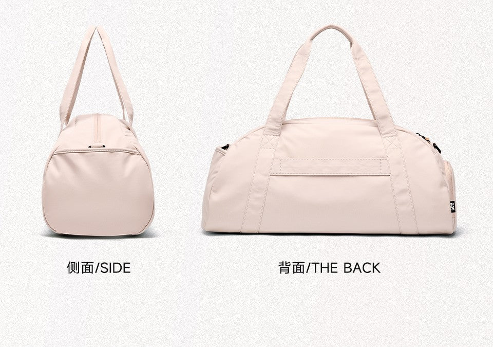 LEE Dry Pocket Sports Fitness Gym Bag for Women Men Large Capacity Waterproof Oxford Duffel Luggage Travel Bag Shoe Compartment