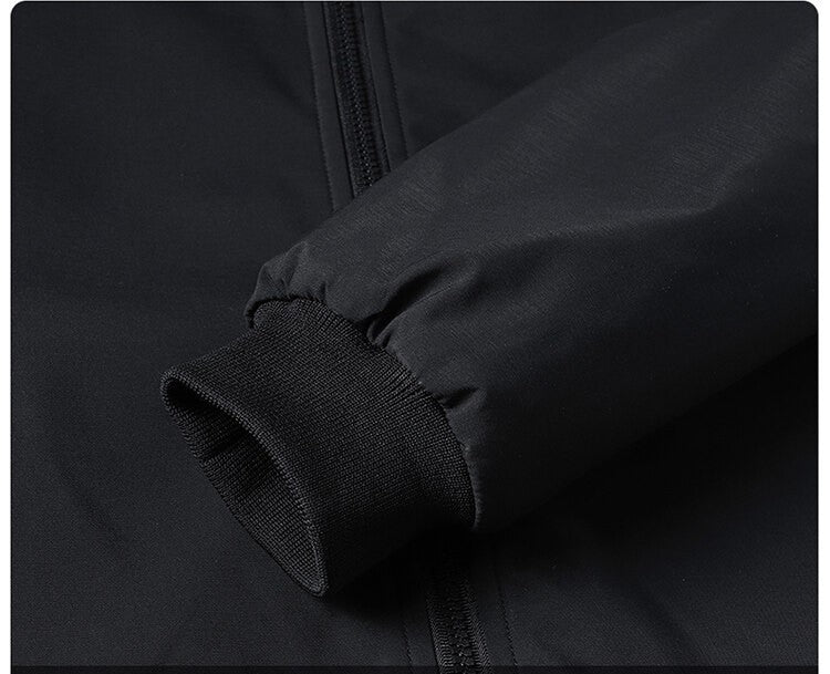 BROWON Plus Size 8xl Jacket for Men 2025 Thick Stand Collar Solid Winter Jacket Men Waterproof Warm Business Casual Men Coats