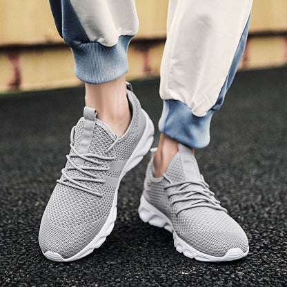 Oferta Imperdível Tênis Masculino Leve de Corrida Confortável Respirável Casual Antiderrapante e Resistente ao Desgaste Tênis Esportivo Masculino para Caminhada