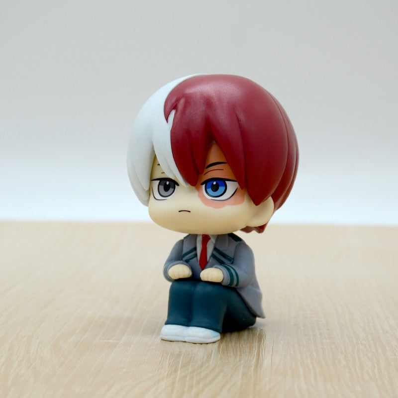 LookUp My Hero Academia Midoriya Izuku Boneco de Anime Boku no Hero Academia Bakugo Katsuki/Todoroki Shoto Bonecos de Ação Brinquedos Presentes