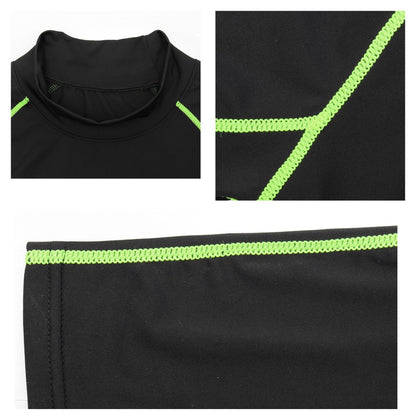 Men's Running Compression T-Shirt Quick Dry Gym Training Fitness Bodybuilding Undershirt Sports Wear Male Compression Tops