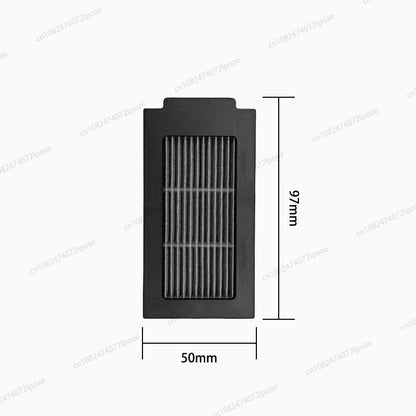 Acessórios para Aspirador Robô ECOVACS T50 PRO OMNI / T50 AUTO / DDX67 Escova Principal Escova Lateral Filtro Hepa Pano de Limpeza Saco de Pó Peças