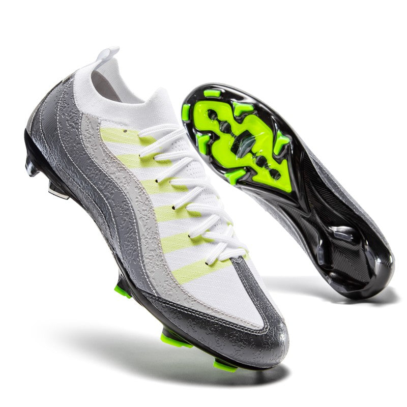 2511 Mens Soccer Shoes Ultralight Turf Soccer Cleats for Kids Sneakers TF/FG Training Football Boots Chuteira Campo 34-45