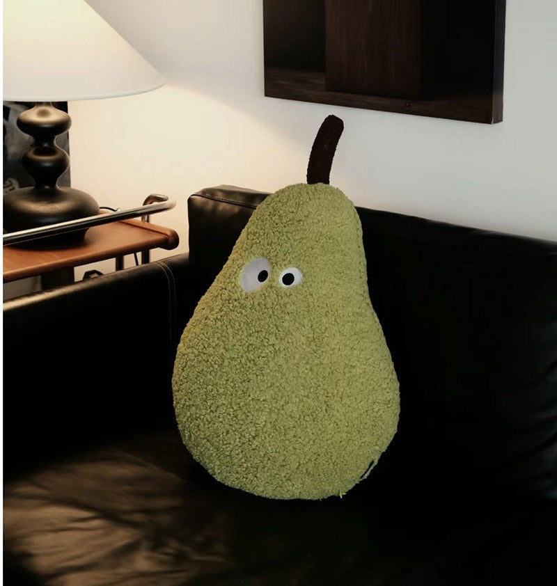 Big Duck Pear Pillow, Sofa Cushion, Girl Bedroom, Bed, Cute Plush Doll, Christmas Birthday Gift