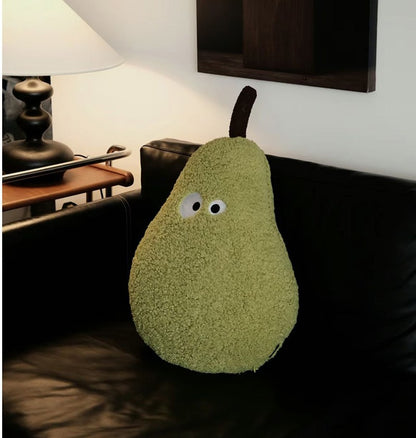 Big Duck Pear Pillow, Sofa Cushion, Girl Bedroom, Bed, Cute Plush Doll, Christmas Birthday Gift