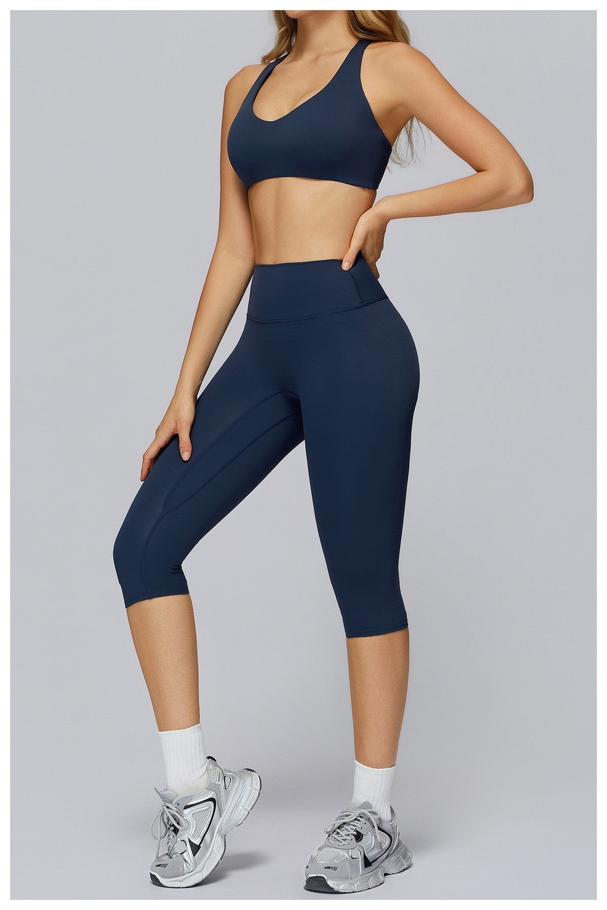 Ctenkevet High Waist Sport Legging Women 7-Divide Pants Gym Pants Women Running Workout Leggings Female Soft Push Up Tights