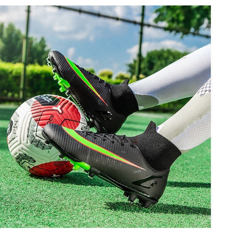 TF/FG Soccer Sneakers Youth Professional Training Football Boots Men Outdoor Lawn Non-Slip Soccer Shoes Hot Sale Soccer Cleats
