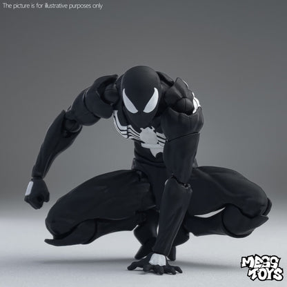 Mess Toys Boneco Homem-Aranha Terno Preto Vizinho Simbionte MessToys Boneco de Ação Vizinho Escarlate Brinquedo CT Toys Homem-Aranha Preto Vermelho