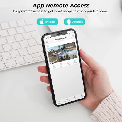 BESDER 6K 12MP Wifi Camera PTZ Dual Screen 8X Digital Zoom AI Auto Tracking Outdoor 8MP CCTV IP Camera Security Protection iCSee