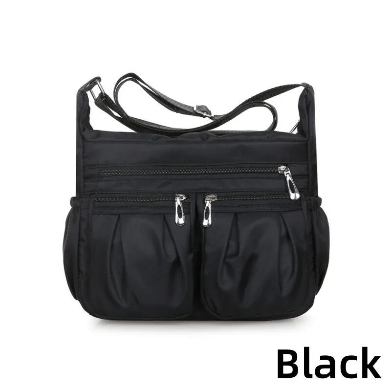 Women Nylon Waterproof Bag Messenger Bags For Lady Crossbody Large Capacity Travel Shoulder Bag Casual Handbags High Quality