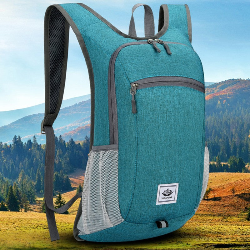 Mochila Dobrável para Acampamento Caminhada Ultraleve Dobrável Bolsa de Viagem Dia a Dia Mochila Esportiva para Montanhismo ao Ar Livre para Homens Mulheres