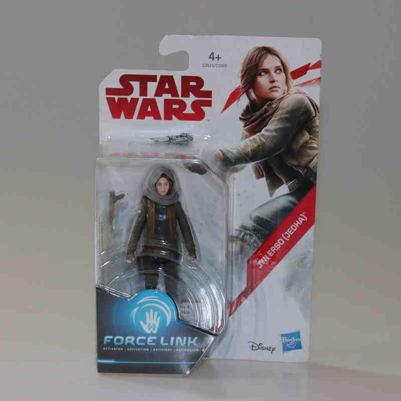 Star Wars Force Link Obi-Wan Master Yoda Chewbacca Cai Threnalli Luke Rey Rose First Order Tooper 3.75" Action Figure Toys Gifts
