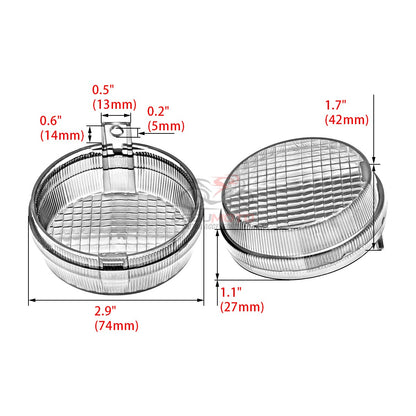 New Motorcycle Parts Brake Tail turn Signals Light cover For Honda VTX1300S/T VTX1300R 2003-2009 VTX1800S/R VTX1800T 2002-2008