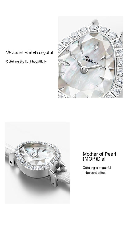 Sotoiru Watches for Woman Fashion Quartz Snake Wristwatches with Qucik Release Strap Original Design Christmas Gift for Woman