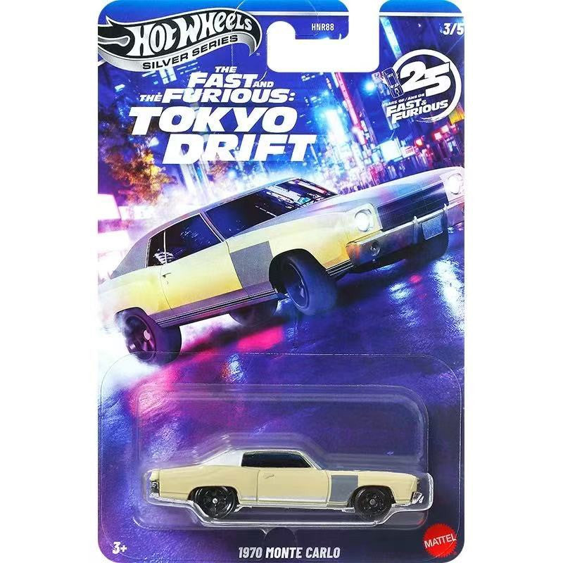 Nova Coleção de Carros Miniatura Hot Wheels Silver Series HNR88 Velozes e Furiosos Plymouth Alloy Diecast