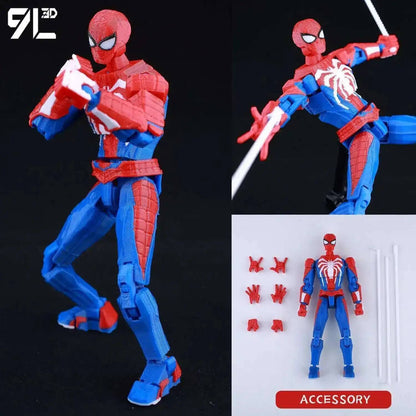 9L3D Superman Menino Invencível Batman Boneco Articulado LUCKY13 Multiarticulado Poseable T13 Titan13 Herói Modelo Dummy13 Brinquedos Colecionáveis