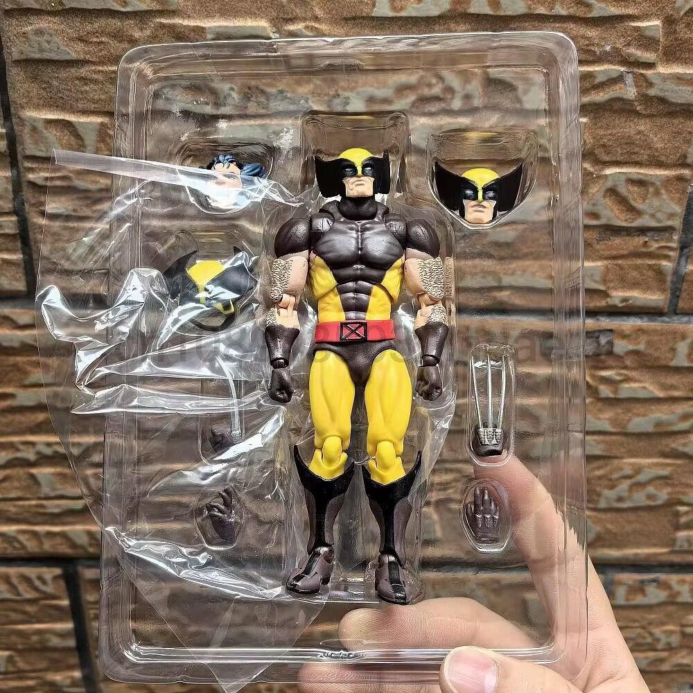 CT Toys Deadpool 3 Filme Boneco Wolverine Mafex 096 138 Ver. Quadrinhos Marrom X-Men Boneco de Ação Estátua Modelo Brinquedos Presente Boneca Legal