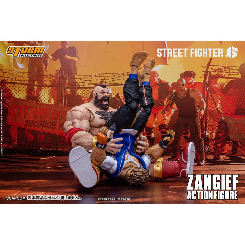 Original Storm Toys Street Fighter 6 Zangief In Stock Action Collection Figures Model Customized Gifts Toys Child