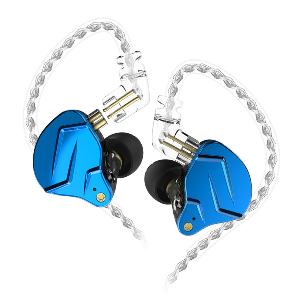 KZ ZSN Pro X Metal Wired Headset Hybrid Technology 1BA+1DD Ear Hook Monitor Headphones With Microphone Sport Earbuds Earphone