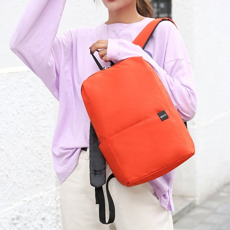 Mochila Casual Unissex para Viagem e Escola, para Laptop, Mochila Estudantil Multicores