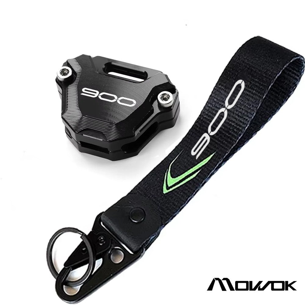 Para Kawasaki Z900 Z 900 Z900SE Z900 SE Z900RS 2017-2024 2025 Acessórios Capa da Chave da Moto Porta Chave Chaveiro