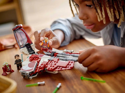 LEGO Star Wars 75401 Interceptador Jedi de Ahsoka, Brinquedo de Blocos de Montar para Crianças, Presente