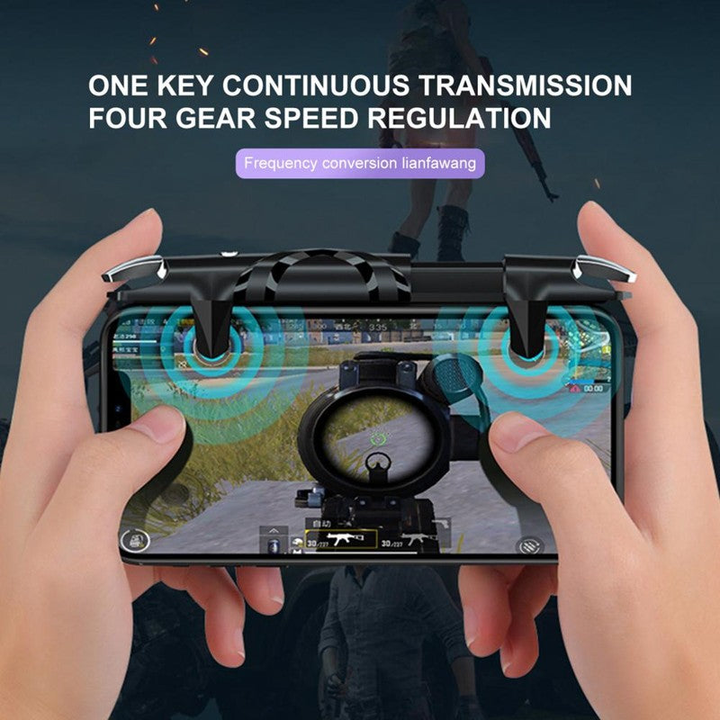 G5 Mobile Game Controller for PUBG Gaming Trigger Shooter Aim Fire ABS Key Button Gamepad Joystick for IPhone Android Smartphone