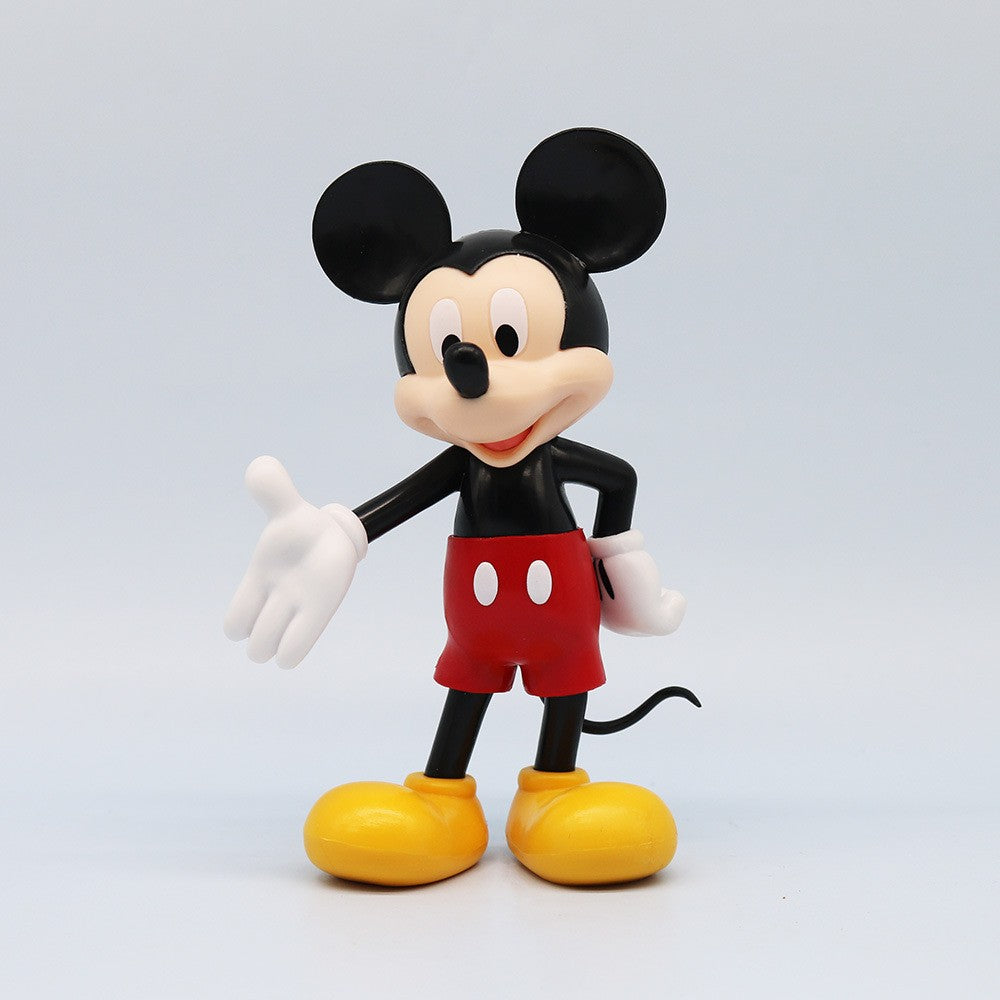 Novos Bonecos Colecionáveis Grandes do Mickey Mouse Fofos 3 Estilos Postura Sentada Plutão Desenho Animado Anime Enfeites de Mesa Brinquedos Presentes