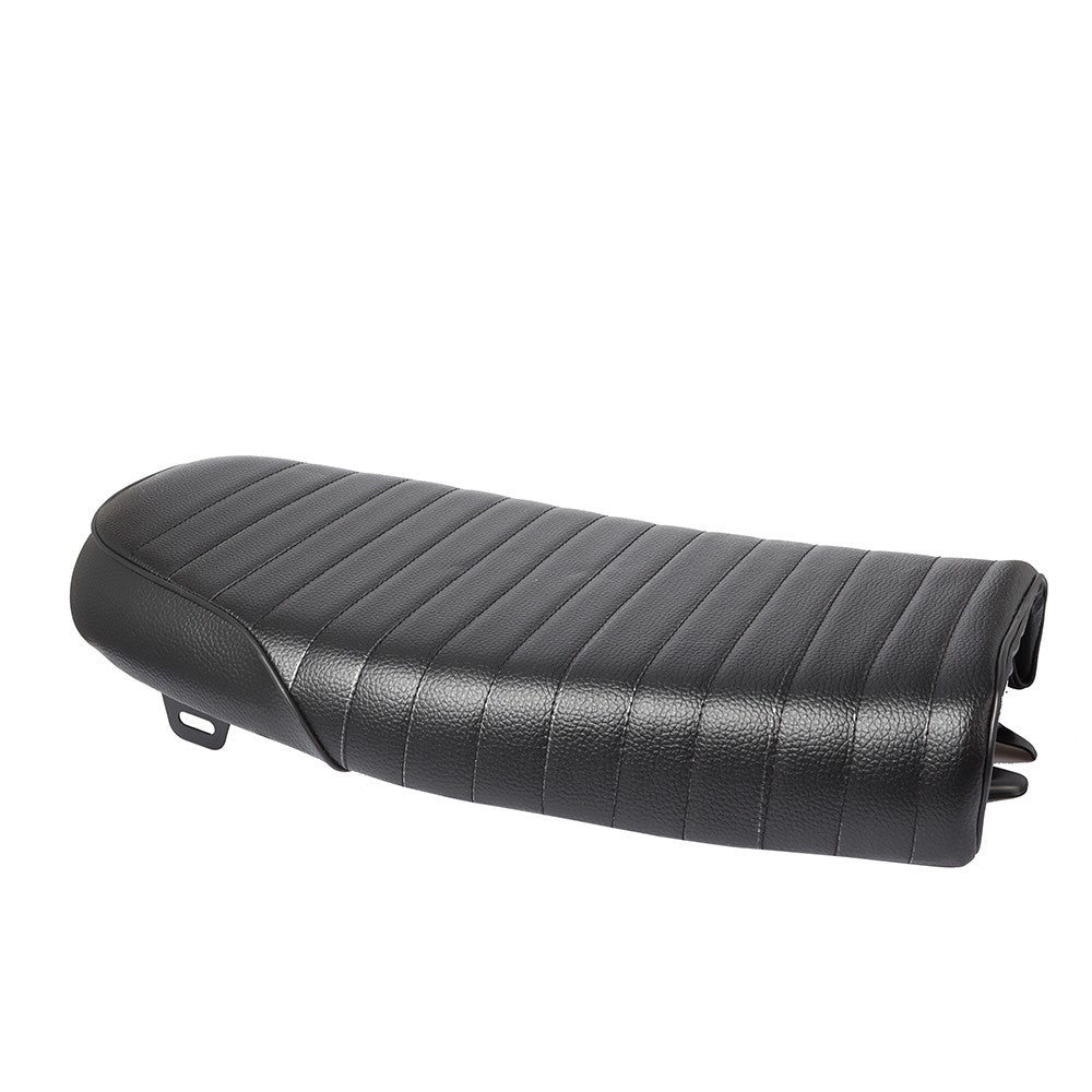 Motorcycle Cafe Racer Vintage Replacement Hump Saddle Seat PU Leather Refit Flat Saddle Cushion For Yamaha Kawasaki Honda CG125