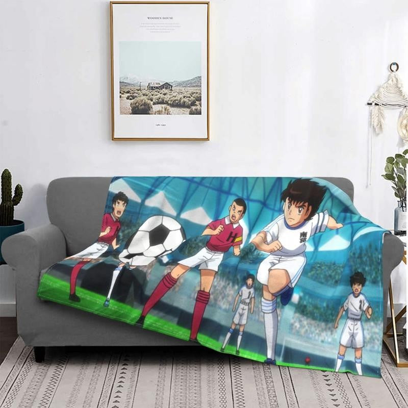 Captain Tsubasa 000428 Home Knee Blanket beach blanket Winter Blankets Thin Wadding Blanket Throw Custom blankets