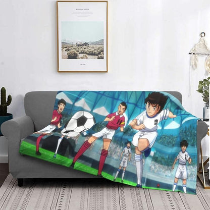 Captain Tsubasa 000428 Home Knee Blanket beach blanket Winter Blankets Thin Wadding Blanket Throw Custom blankets