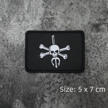 Tarkov Embroidered Patch Knight MMAC Black Division Bogatyrs Tactical Armband Velcros Patches for Clothing Backpack Accessories