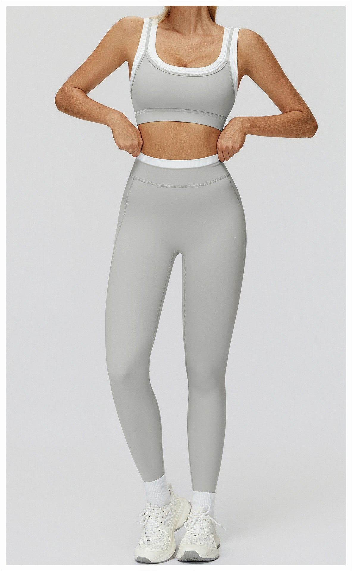 High Waist Fitness Sports Leggings Solid Yoga Leggings Women Gym Workout Trousers Female Quick Dry Push Up Slim Yoga Pants