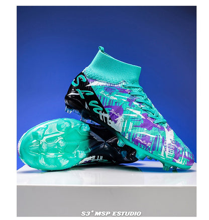 Men's Soccer Shoes Cleats Non-Slip FG Football Boots Men High-quality Match Training Sneakers Futsal Indoor Soccer Boots Boys
