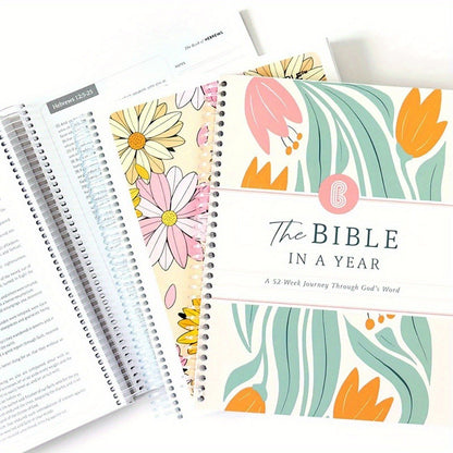 One year of Bible study: 52 weeks of workbooks and notebooks, suitable for record-keeping at home and at work, make a perfect ch