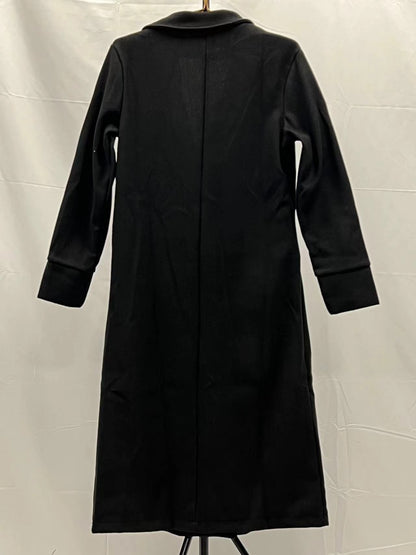 Autumn and winter 2024 new women's long woolen coat Korean version of the loose temperament haute overcoat coat