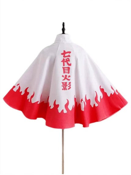 Cosplay costume Uchiha Itachi Akatsuki Organisation Fourth and Seventh Hokage cloak cape