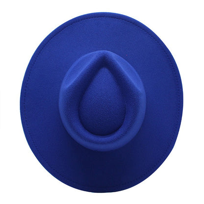 Chapéu Fedora Feminino Moderno Formal de Casamento Decoração Preto Verde Branco Panamá Boné Outono Inverno Luxo Masculino Cartola Fedoras Gorra