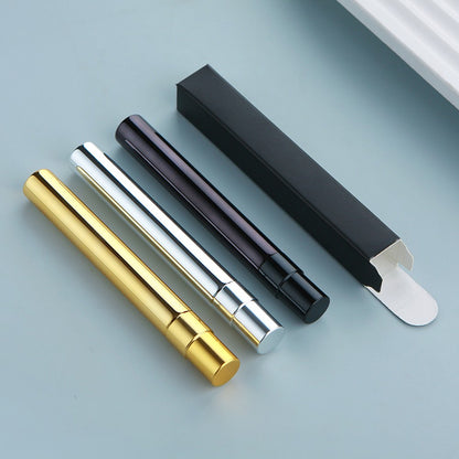 50pcs/Lot Perfume Bottle With Box Electroplated Spray Bottles Atomizer Parfum With Square Package Box Print LOGO Pay Extra