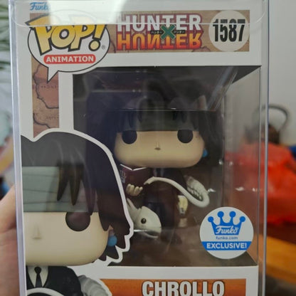 Funko Pop Hunter×Hunter Boneco de Ação Anime Chrollo Edição Limitada Modelo Brinquedo Colecionáveis Estatueta Bonecos Brinquedos Presente para Crianças