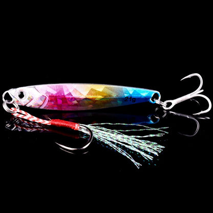 3/5/8 unidades de iscas de pesca de metal Jig Set 7g 10g 14g 21g 28g 40g Iscas de Jigging de arremesso em costa marítima Colher isca artificial de água salgada