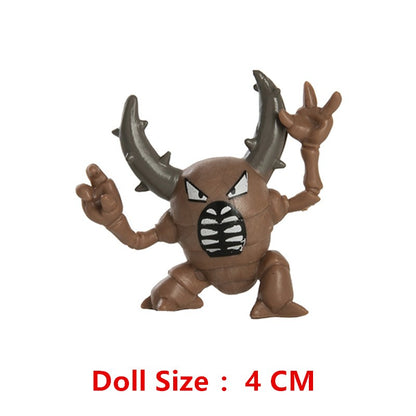 Boneco de Anime Pokémon Pikachu Charizard Mewtwo Dragão Voador Figura de Coleção de Monstros de Bolso Brinquedos de Ação Modelo Presente de Aniversário Infantil